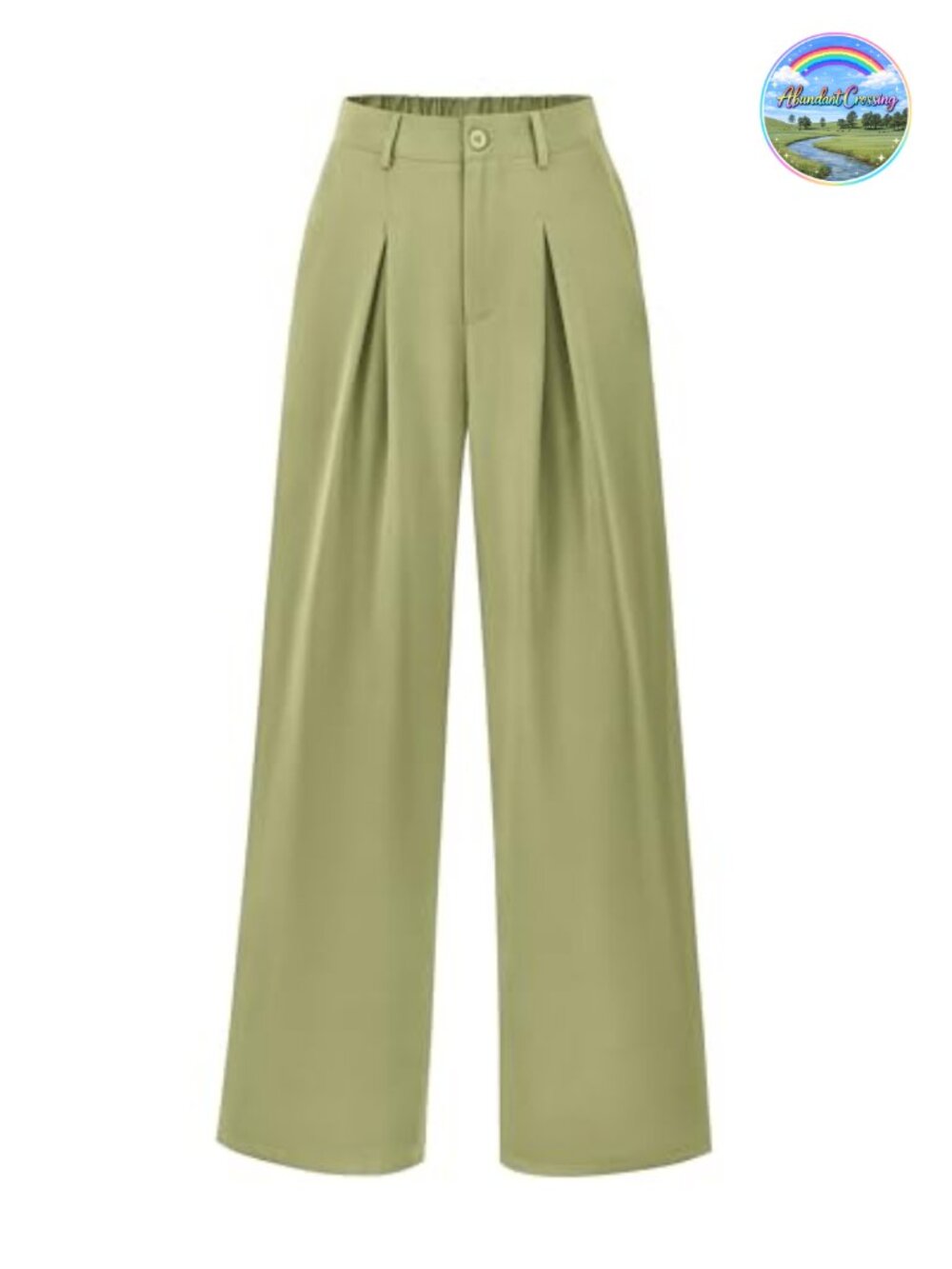 High Waisted Wide Leg Palazzo Business Casual Dress Pants